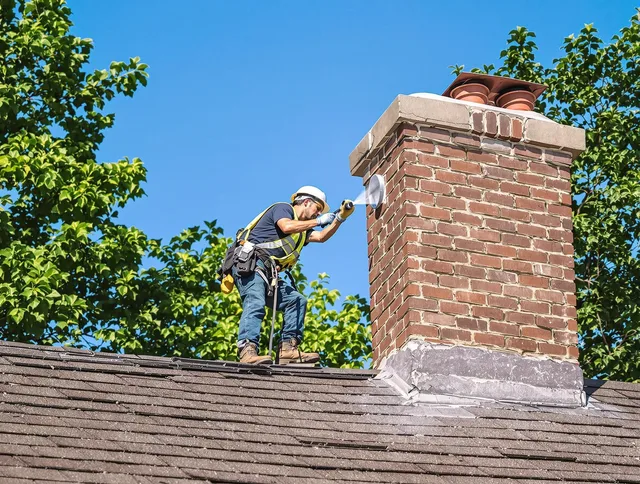 Lyndhurst Chimney Sweep performing an inspection with advanced tools in Lyndhurst, OH